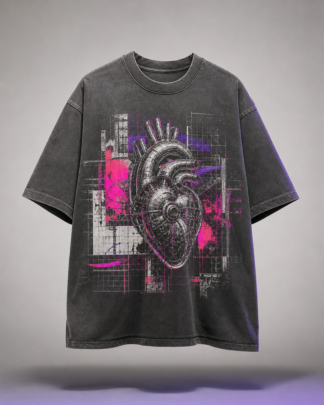 Built Different Oversized Tee product mockup