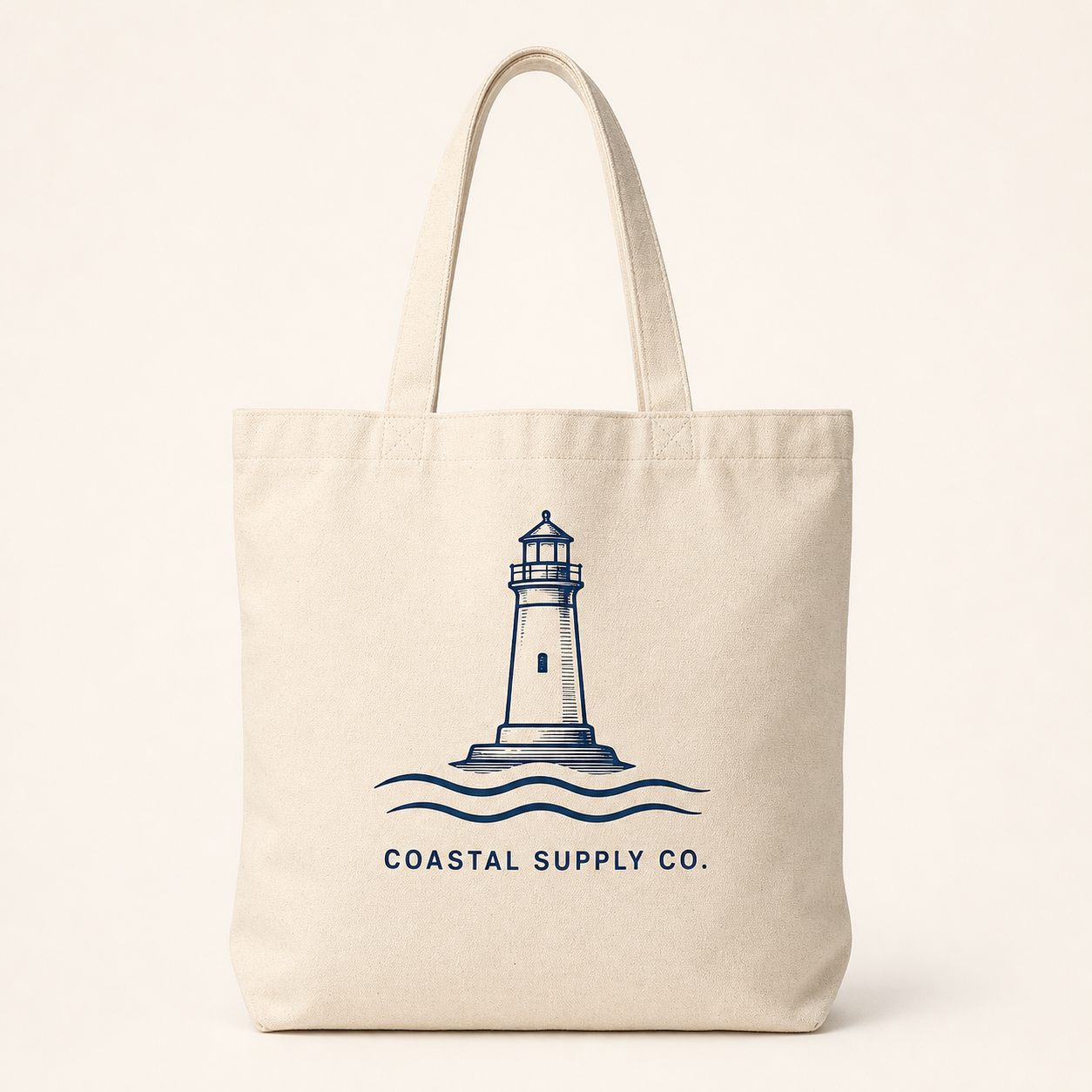 Coastal Supply Company canvas tote