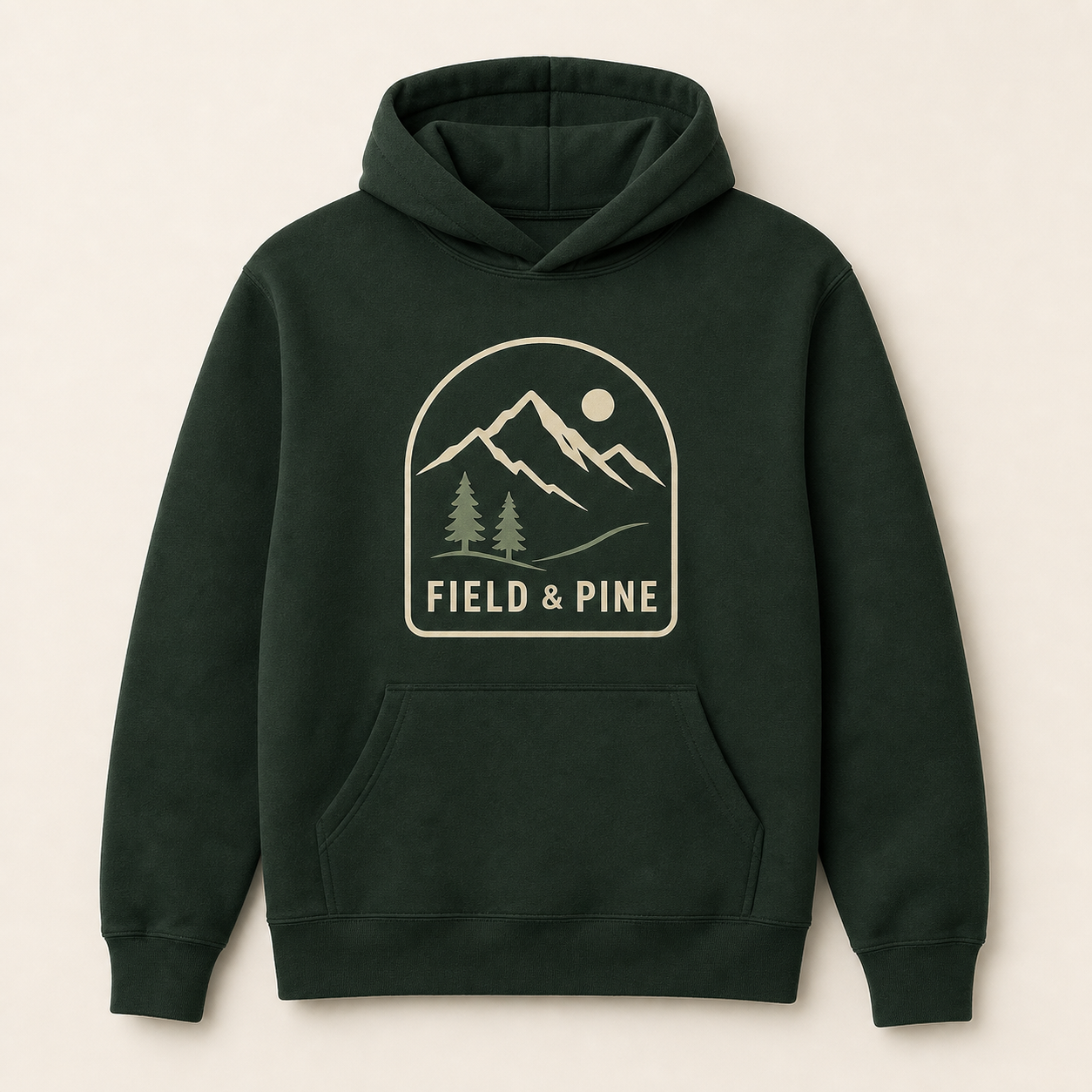 Field and Pine premium hoodie